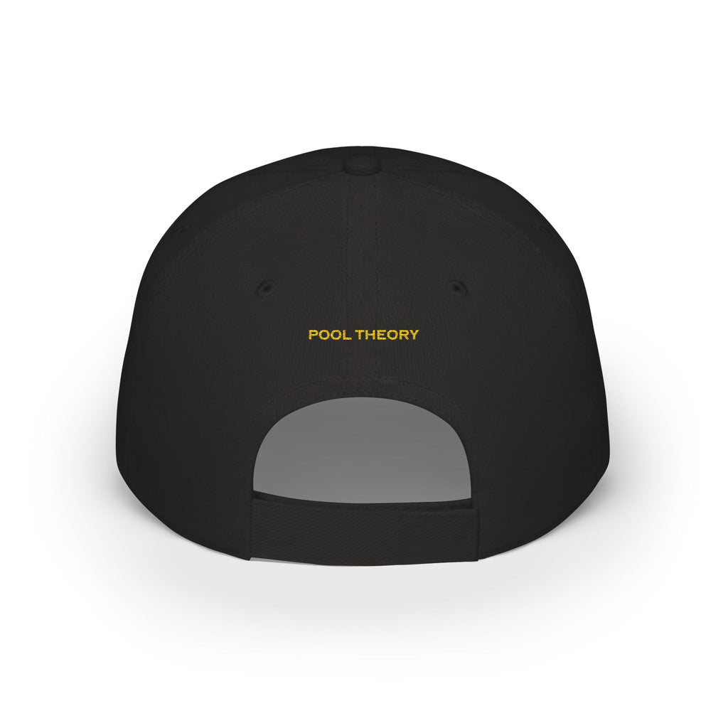 Pool Theory Atomic Baseball Cap - Gold Logo - 8 Ball