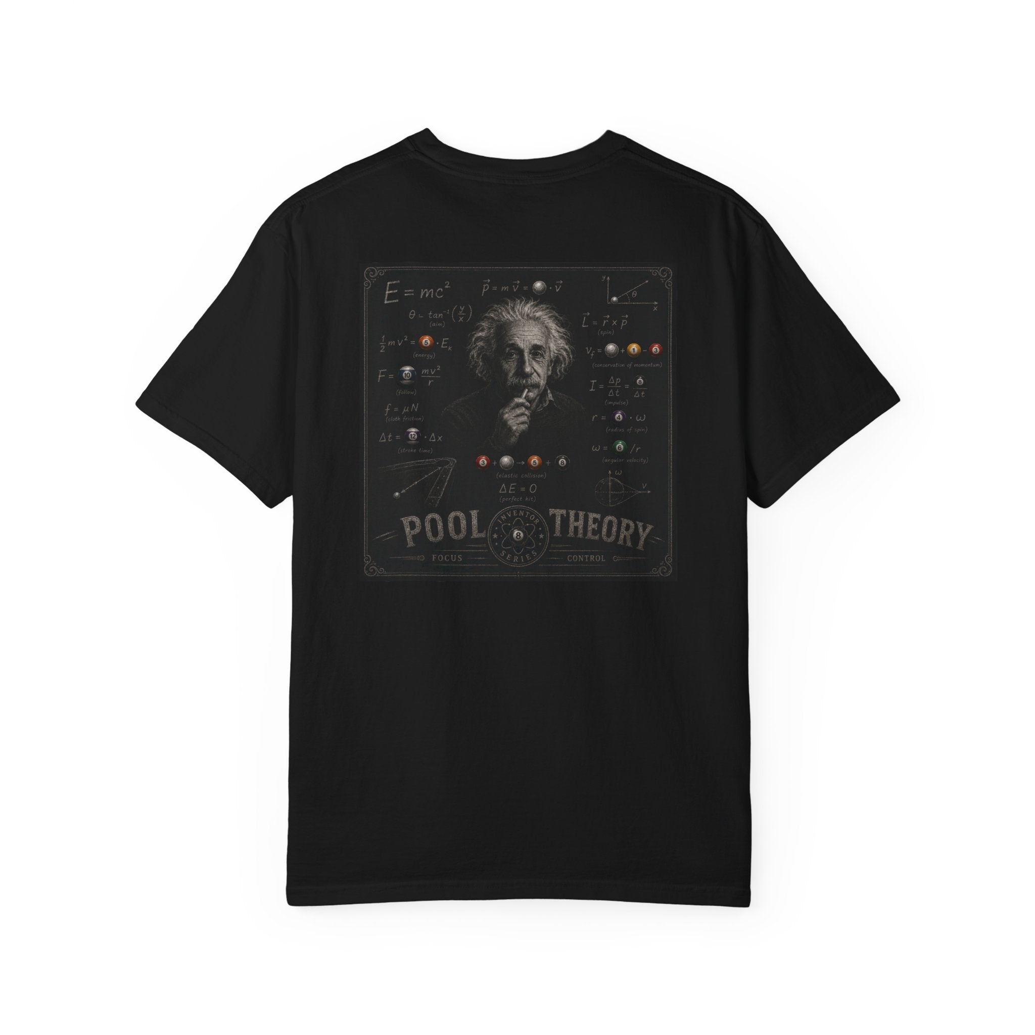 Einstein Equations - Billiards 8-Ball Design