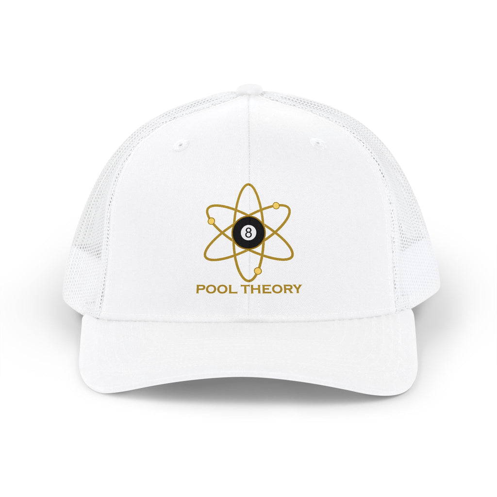 Trucker Cap — 'Pool Theory' 8-Ball Atomic Logo Snapback