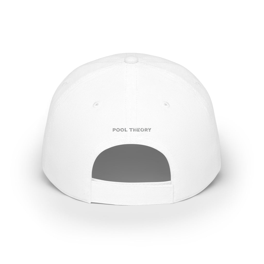 Pool Theory Atomic Baseball Cap - White - 8 Ball