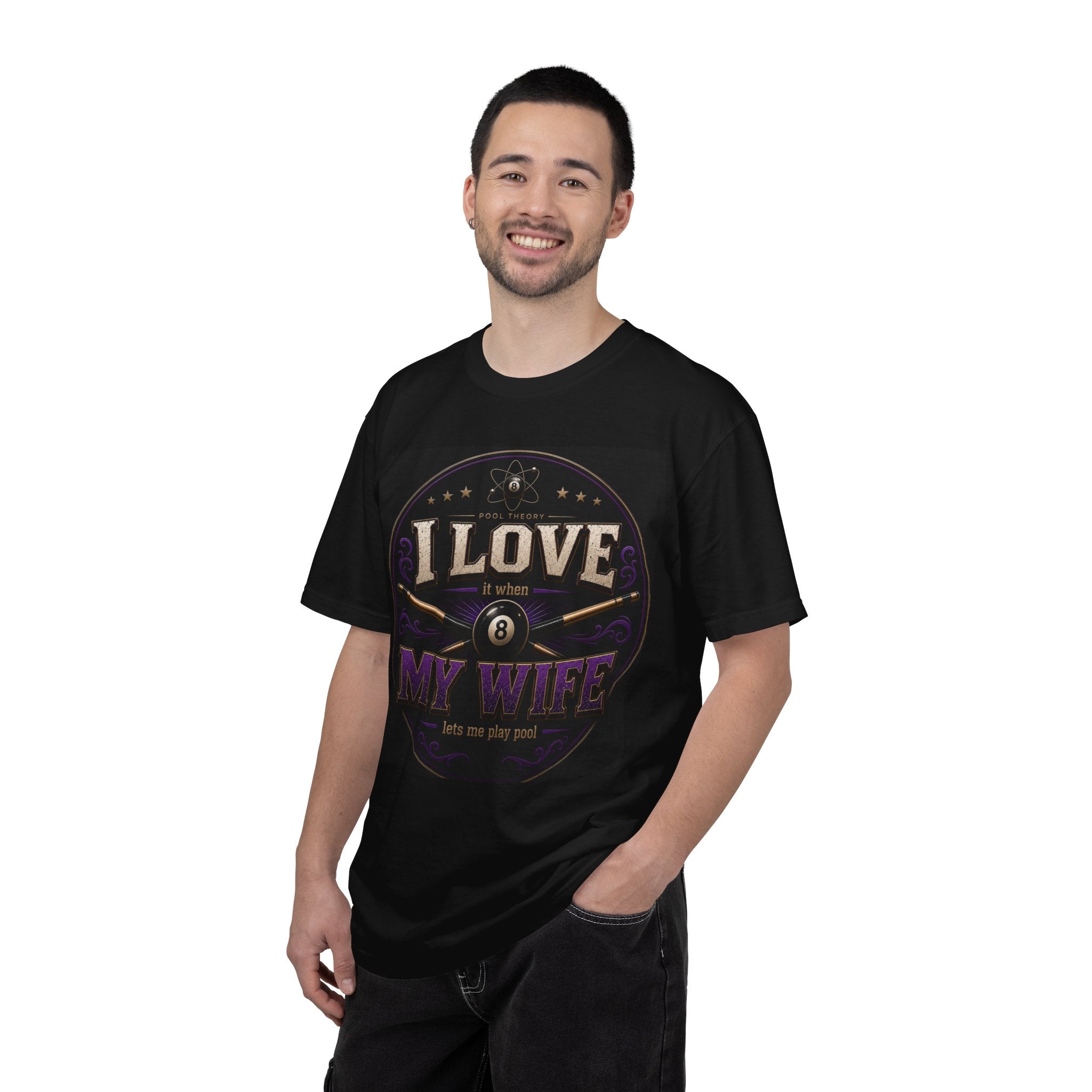 I Love My Wife - Billiards 8-Ball Design