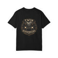 Twin Bersekers Bearded Skeleton Biker Billiards 8-Ball Design