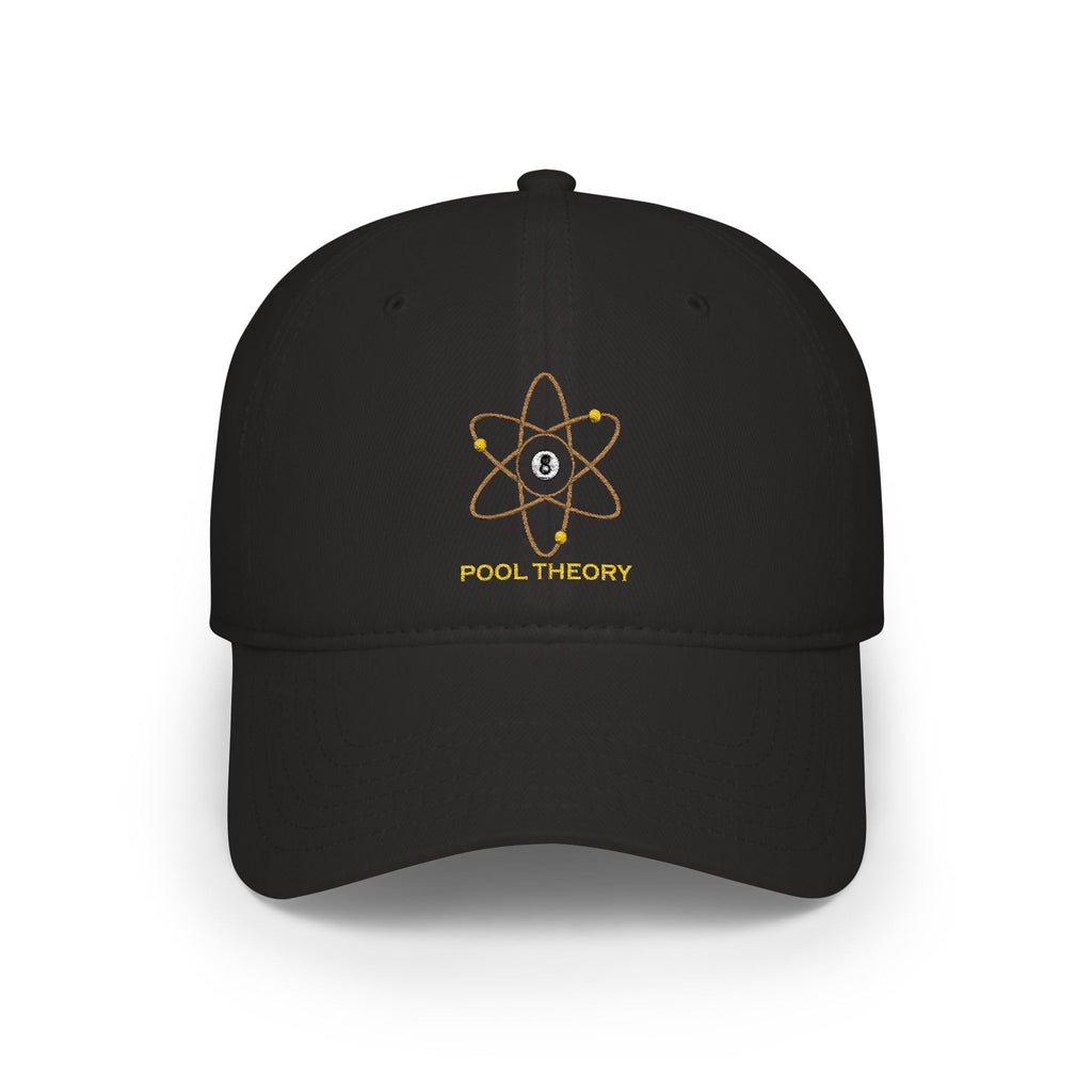 Pool Theory Atomic Baseball Cap - Gold Logo - 8 Ball