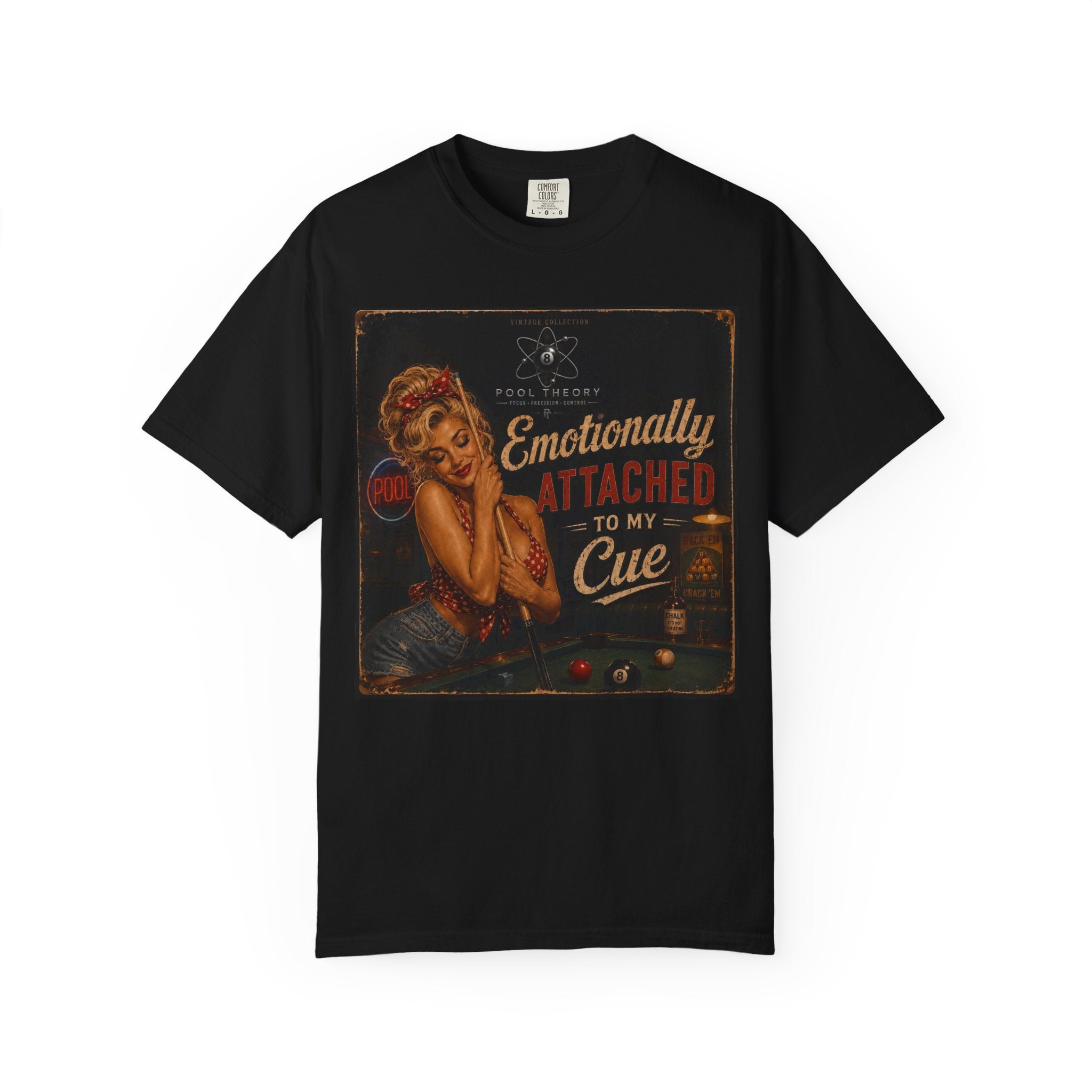 Emotionally Attached to my Cue - Blond - Billiards Design