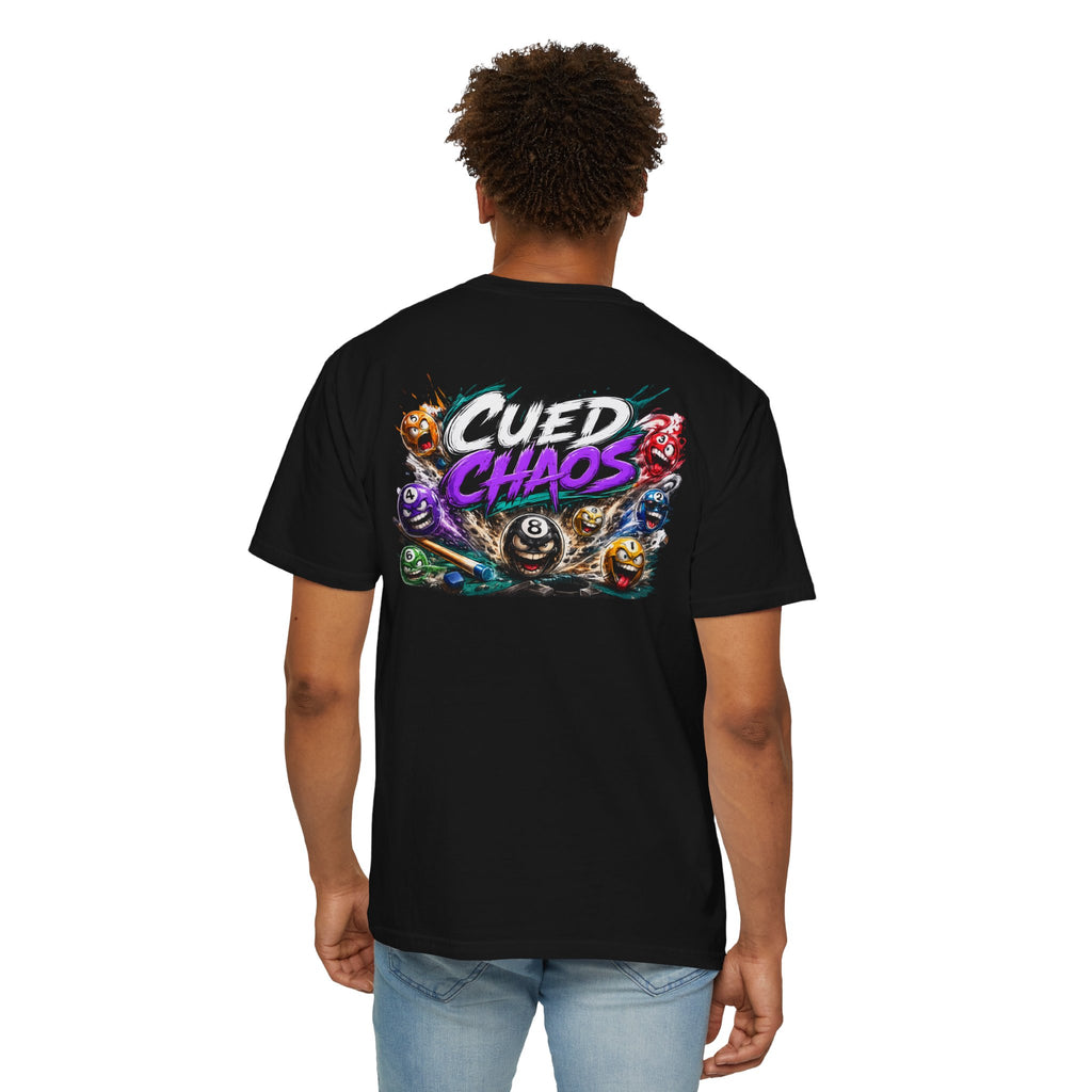 Cued Chaos - Team Custom - Billiards 8-Ball Design White