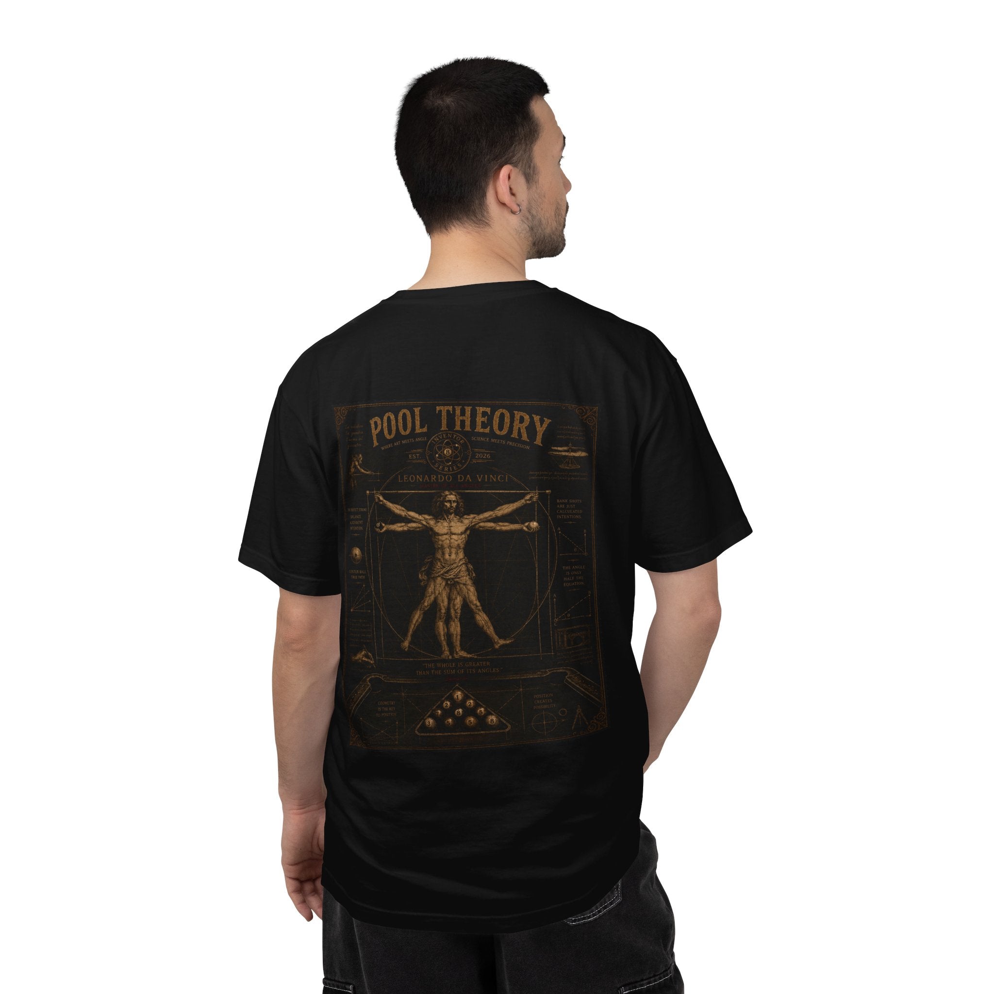 The Vitruvian Man - Billiards 8-Ball Design