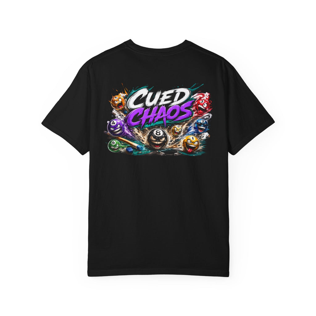 Cued Chaos - Team Custom - Billiards 8-Ball Design White