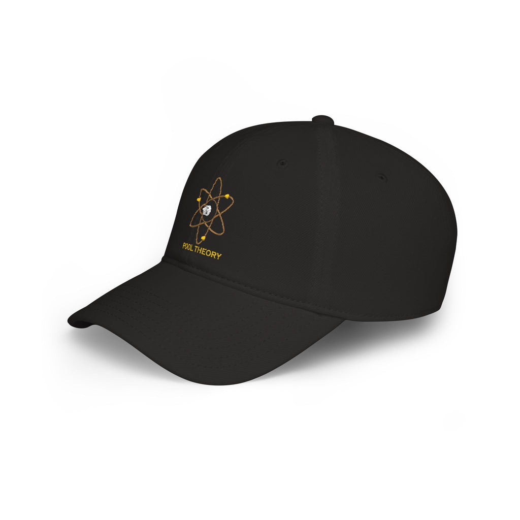 Pool Theory Atomic Baseball Cap - Gold Logo - 8 Ball